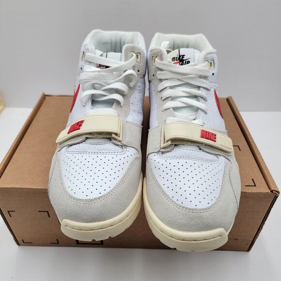 Nike Air Trainer 1 'Split - University Red' Mens Sz 9.5 DZ2547 100 (184) - Picture 3 of 11